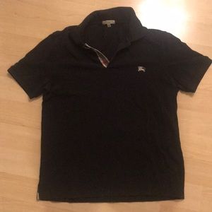 Burberry Men’s black Polo size M
